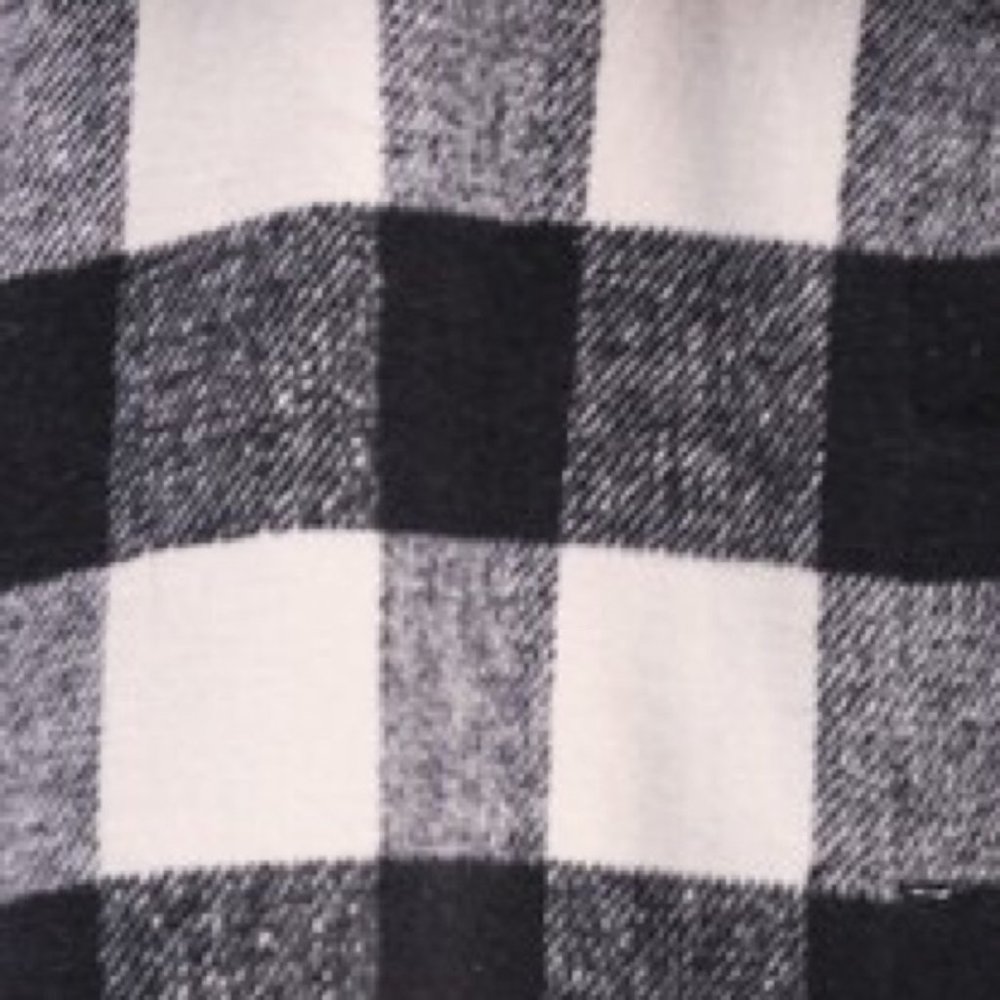 Stella Black & White Plaid Button Front Jacket - Picture 7 of 8